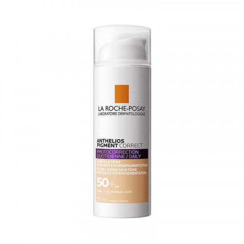 La Roche Posay Anthelios Pigment Correct SPF50+ Light Cream Αντηλιακή Κρέμα κατα της Φωτογήρανσης και των Ατελειών 50ml