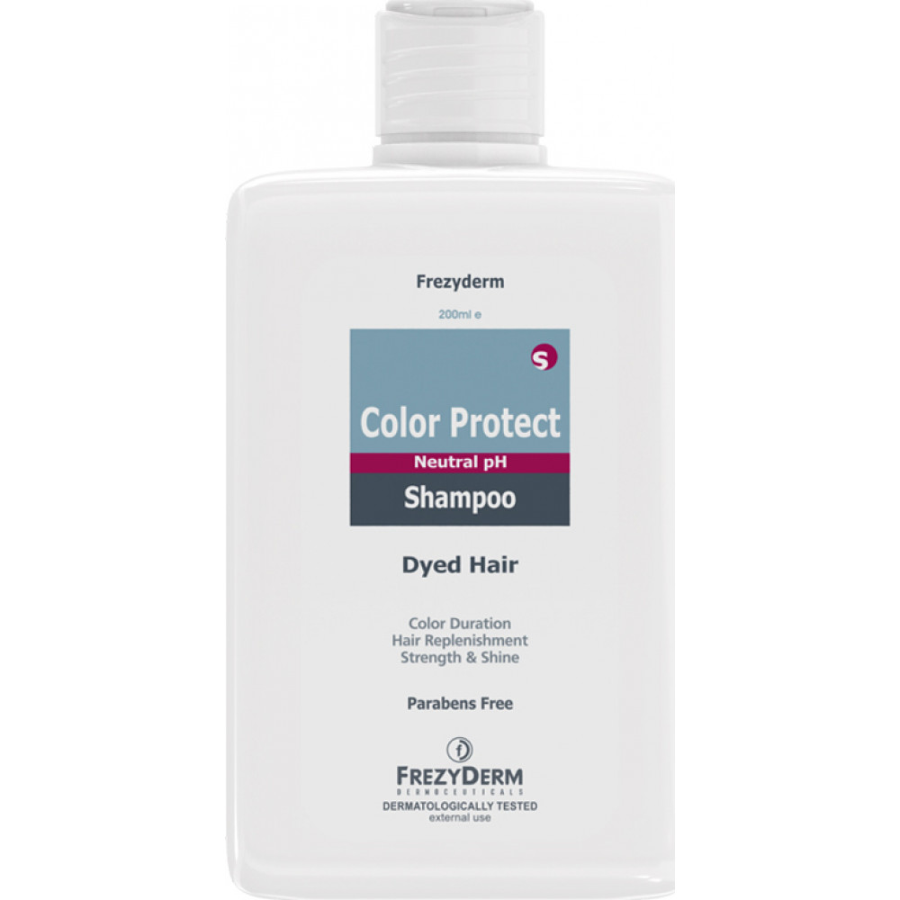 Frezyderm Color Protect Σαμπουάν για Διατήρηση Χρώματος για Βαμμένα Μαλλιά 200ml Frezyderm Color Protect Σαμπουάν για Διατήρηση Χρώματος για Βαμμένα Μαλλιά 200ml
