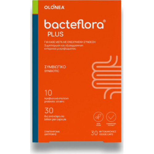 Olonea BacteFlora Plus για Κάθε Ημέρα με Ενισχυμένη Σύνθεση 30 κάψουλες