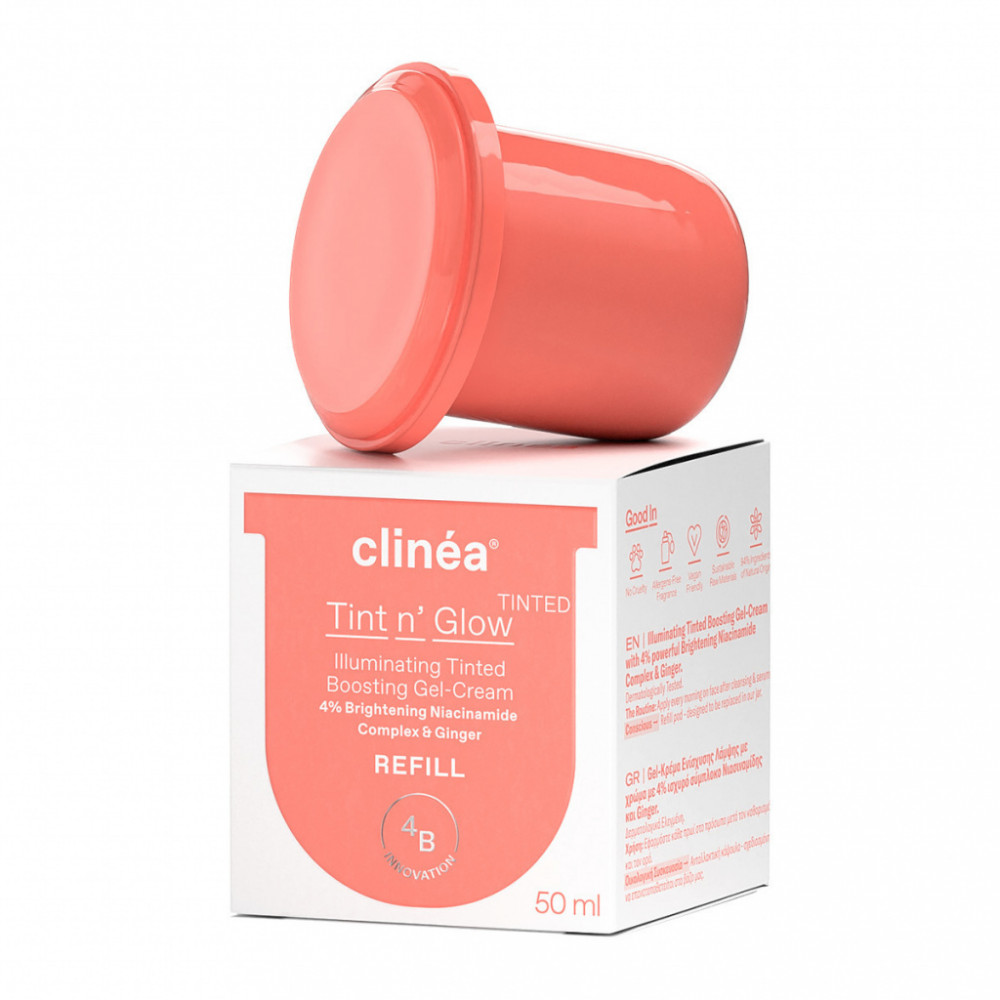 Clinea Tint N' Glow Refill Light Gel Προσώπου Ημέρας με Χρώμα για Λάμψη 50ml Clinea Tint N' Glow Refill Light Gel Προσώπου Ημέρας με Χρώμα για Λάμψη 50ml