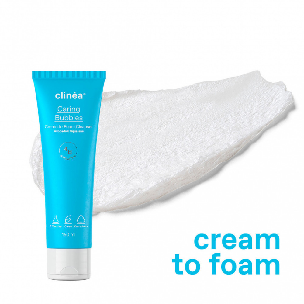 Clinea Κρέμα Καθαρισμού Caring Bubbles για Κανονικές Επιδερμίδες 150ml Clinea Κρέμα Καθαρισμού Caring Bubbles για Κανονικές Επιδερμίδες 150ml