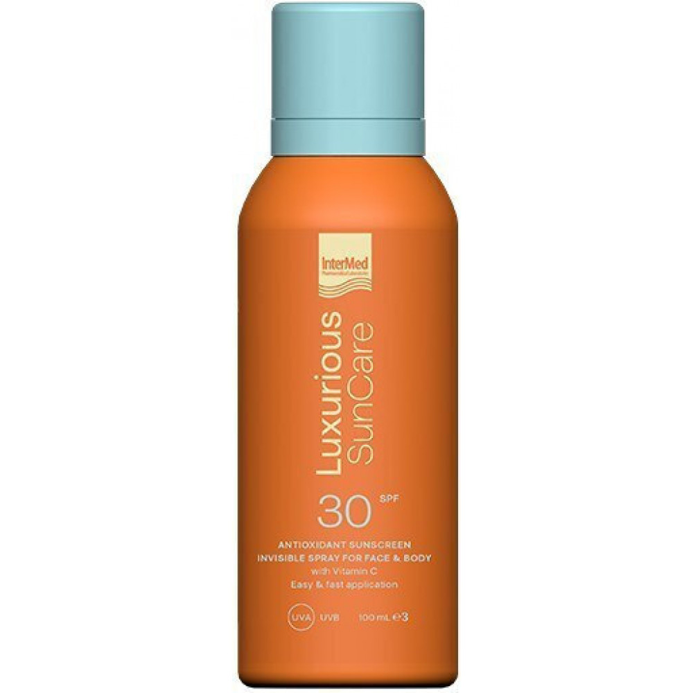 Intermed Luxurious Suncare Αντηλιακή Κρέμα για το Σώμα SPF30 σε Spray 100ml Intermed Luxurious Suncare Αντηλιακή Κρέμα για το Σώμα SPF30 σε Spray 100ml