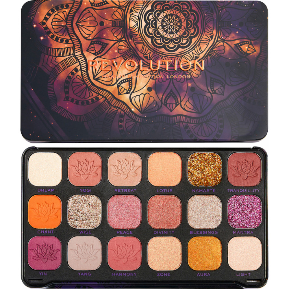 Revolution Beauty Forever Flawless Spirituality Παλέτα Σκιών Ματιών Namaste 19.8gr Revolution Beauty Forever Flawless Spirituality Παλέτα Σκιών Ματιών Namaste 19.8gr