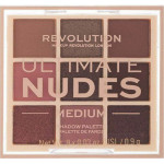 Revolution Beauty Ultimate Nudes Παλέτα Σκιών Ματιών Medium 8.1gr