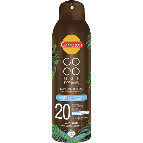Carroten Coconut Dreams Suncare Dry Oil with Instant Cooling Effect SPF20 150ml