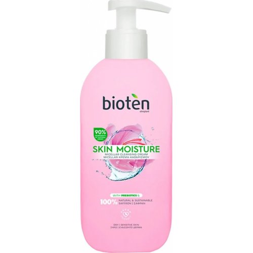 BIOTEN Skin Moisture Micellar Cleansing Cream Κρέμα Καθαρισμού για Ξηρές Επιδερμίδες 200ml