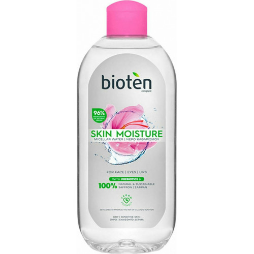 BIOTEN Skin Moisture Micellar Water Νερό Καθαρισμού για Ξηρές Επιδερμίδες 400ml