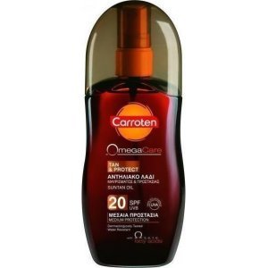 CARROTEN Omega Care Tan and Protect Oil Λάδι Μαυρίσματος SPF20 125ml