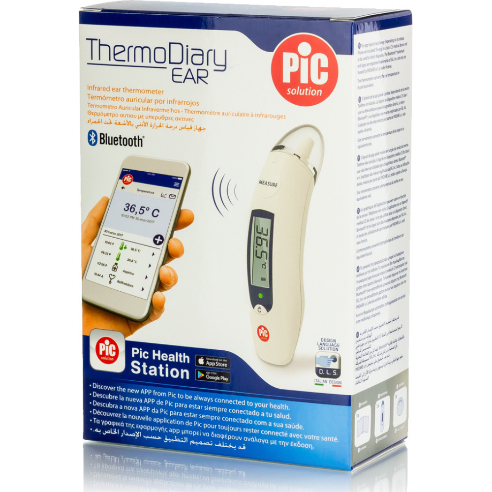 Pic Solution ThermoDiary Head Ψηφιακό Θερμόμετρο Μετώπου με Υπέρυθρες Κατάλληλο για Μωρά