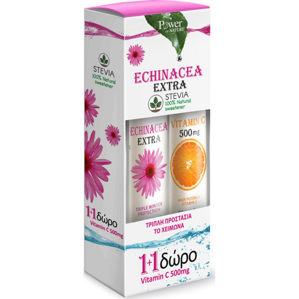 Power Health Echinacea Extra 24 αναβράζοντα δισκία και Vitamin C 500mg 20 αναβράζοντα δισκία Power Health Echinacea Extra 24 αναβράζοντα δισκία και Vitamin C 500mg 20 αναβράζοντα δισκία