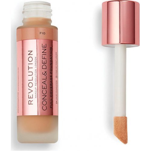 Revolution Beauty Conceal and Define Full Coverage Foundation F10 23ml