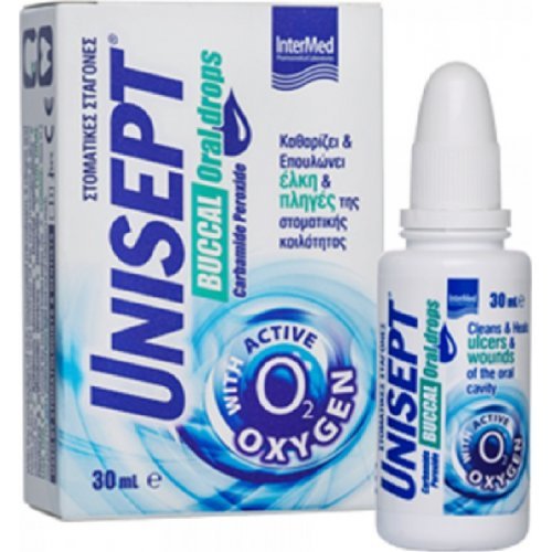 Intermed Unisept Oromucosal drops Στοματικές Σταγόνες 30ml