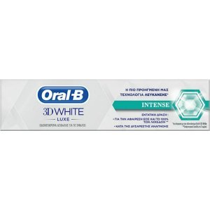Oral-B 3D White Luxe Intense Toothpaste Οδοντόκρεμα με Εντατική Δράση κατά της Κακοσμίας 75ml