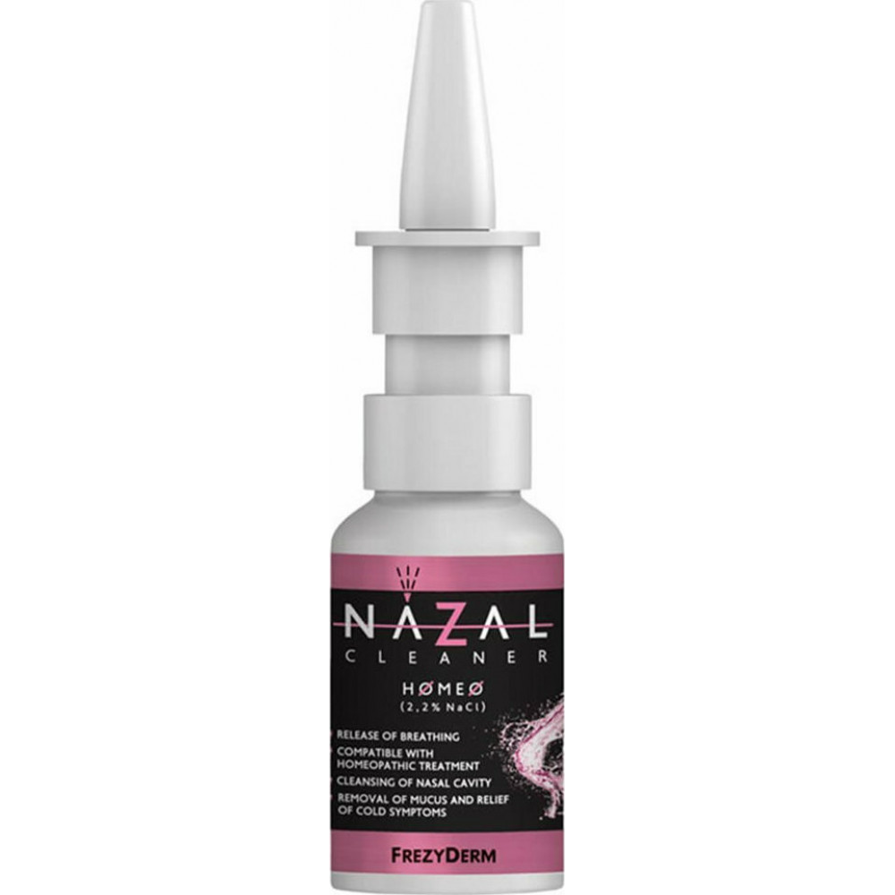 Frezyderm Nazal Cleaner Homeo Σπρέυ Ρινικής Αποσυμφόρησης Κατάλληλο για Ομοιοπαθητική 30ml Frezyderm Nazal Cleaner Homeo Σπρέυ Ρινικής Αποσυμφόρησης Κατάλληλο για Ομοιοπαθητική 30ml