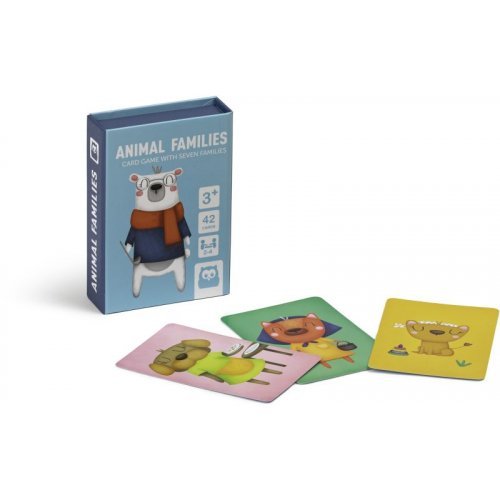 Eurekakids παιχνίδι με κάρτες Animals Family 68217023