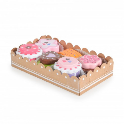 Ξύλινο παιδικό σετ με κέικ Moni Cake Wooden Set PH01D010 3800146222451